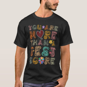 Funny Teacher Testing Day T-shirt Onderwijs School