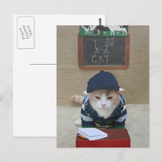 Funny Teacher to Parent Briefkaart (Voorkant / Achterkant)