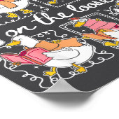 Funny Teachers Silly Goose 100 Day Of School, Goos Poster (Hoek)