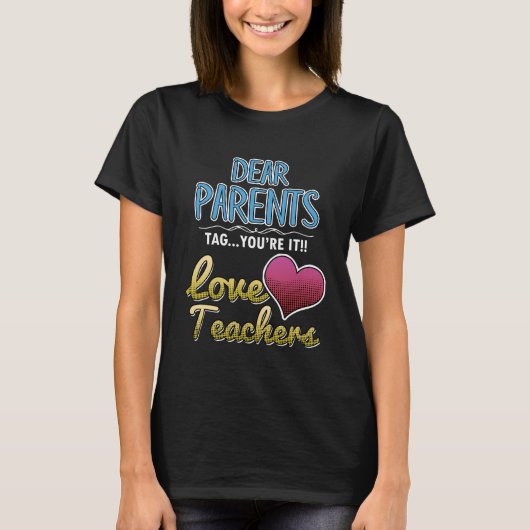 Funny Teachers Teacher Retirement Remoe T-shirt (Voorkant)