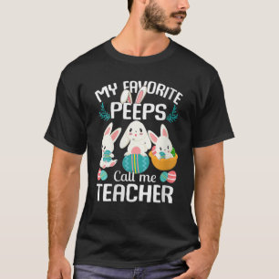Funny Teachers's Paaseieren Mijn favoriete bunny C T-shirt