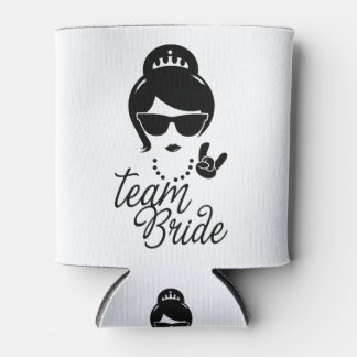 Funny Team Bride Gift for Bachelorette Party Blikjeskoeler