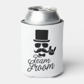 Funny Team Groom Gift voor Bachelor Party Blikjeskoeler (Blikje Voorkant)