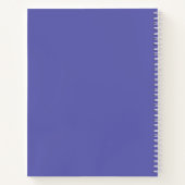 Funny Team Paarse Persoonlijke Kantoor Vergadering Notitieboek (Achterkant)