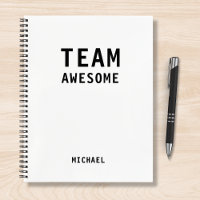 Funny Team Persoonlijke Nota's Vergadering van de