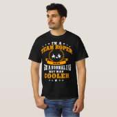Funny Team Roper Dad Rodeo Western Horse Roping Me T-shirt (Voorkant volledig)