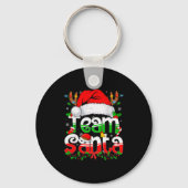 Funny Team Santa Claus Christmas Family Matching P Sleutelhanger (Voorkant)