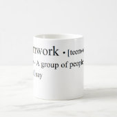 Funny Teamwork-producten Koffiemok (Center)