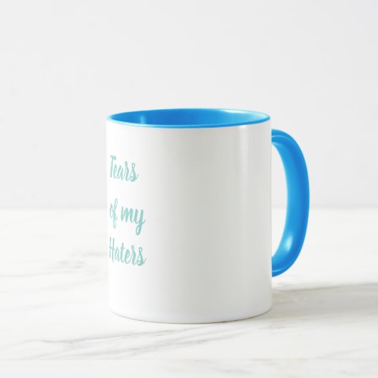Funny Tears van mijn keramische Mok (Voorkant rechts)