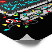 Funny Tech Christmas Geek Ai Holiday Humor Nerd Sh Poster (Hoek)