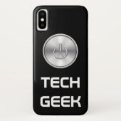 Funny Tech Geek Design Case-Mate iPhone Case (Achterkant)