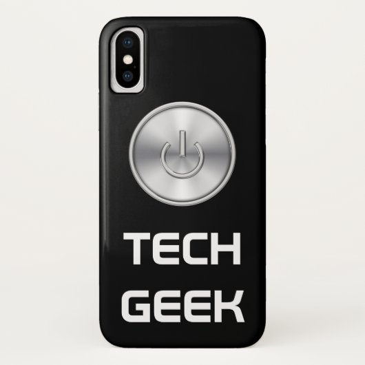 Funny Tech Geek Design Case-Mate iPhone Case (Achterkant)