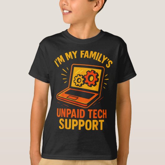 Funny Tech Guy Suprt Computer Geek Nerd Engineer G T-shirt (Voorkant)