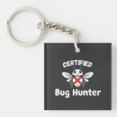 Funny Tech Sleutelhanger - "Gecertificeerde Bug Hu (voorkant)