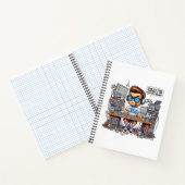 Funny Tech Support Cartoon Notitieboek (Binnen)