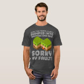 Funny Tectonic Bord T Aardbeving T-shirt (Voorkant volledig)