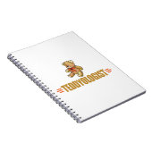 Funny Teddy Bear Notitieboek (Rechterzijde)