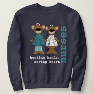 Funny Teddy Bears Neurses Sweatshirts Trui