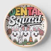 Funny Teeth Dental Squad Dentist Happy Paasdag (Voorkant)