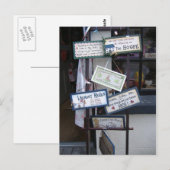 Funny-tekens Briefkaart (Voorkant / Achterkant)