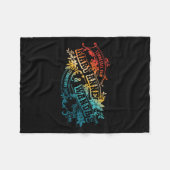 Funny Tennessee-ham Mary Anne &amp; Wandas Strawbe Fleece Deken (Voorkant (Horizontaal))