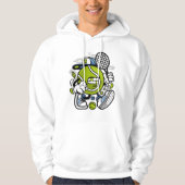 Funny Tennis Ball Cartoon | Sport Hoodie (Voorkant)