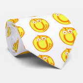 Funny tennis ball face stropdas (Opgerold)
