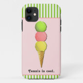Funny Tennis Case-Mate iPhone Case (Achterkant)