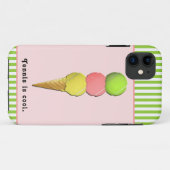 Funny Tennis Case-Mate iPhone Case (Achterkant (horizontaal))