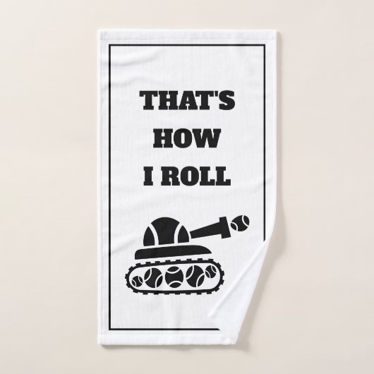 Funny tennis citeert handdoek voor speler of coach (Handdoek)