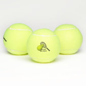 Funny Tennis die je net hebt gediend Tennisballen (Multi)