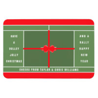 Funny Tennis Kerstmis Kaart