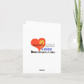 Funny Tennis Love Machine Wenskaart Kaart (Achterkant)