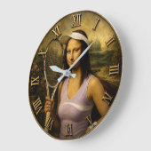 Funny Tennis Mona Lisa Grote Klok (Hoek)