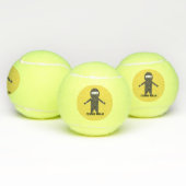 Funny Tennis Ninja Game Ball Tennisballen (Multi)