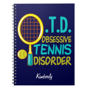 Funny Tennis Notitieboek