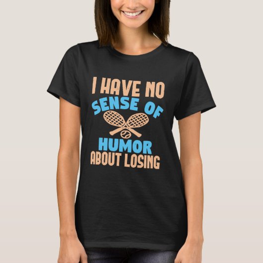Funny Tennis outfit T-shirt (Voorkant)