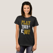Funny Tennis outfit T-shirt (Voorkant volledig)