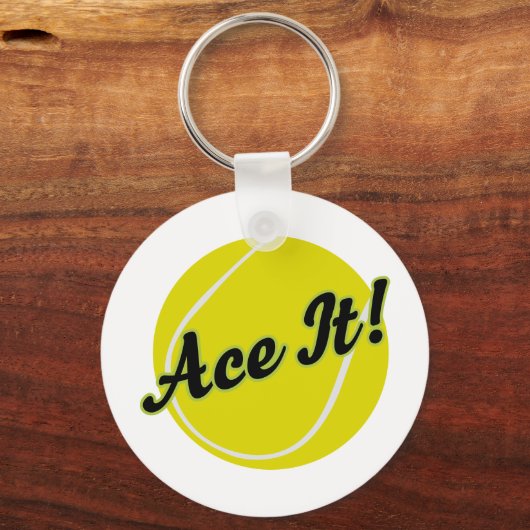 Funny Tennis Player Gift Sleutelhanger (Voorkant)