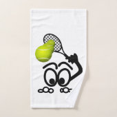Funny Tennis Player Handdoek (Handdoek)