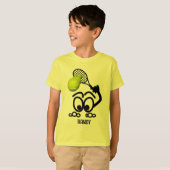 Funny Tennis Player Persoonlijke jongens T-shirt (Voorkant volledig)