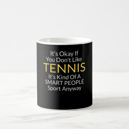 Funny Tennis Quote Accessorie en Gift Koffiemok (Center)