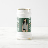 Funny Tennis Quote Typografie Foto Bierpul (Center)