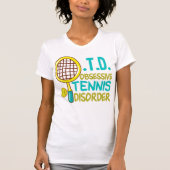 Funny Tennis T-shirt (Voorkant)
