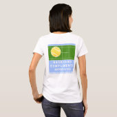 Funny Tennis T-shirt (Achterkant volledig)