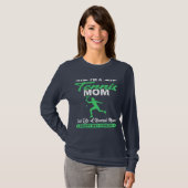 Funny Tennis Tennis Mam Player Gift Shirt (Voorkant volledig)