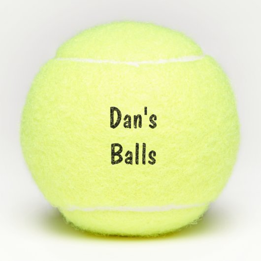 Funny Tennis Tennisballen (Voorkant)