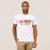 Funny Tequila drink diet Weegverlies T-shirt (Voorkant volledig)