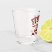 Funny TEQUILA Shot Glass Glas (Links)