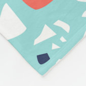 Funny Terrazzo Pattern Kinder Fleece Deken (Hoek)